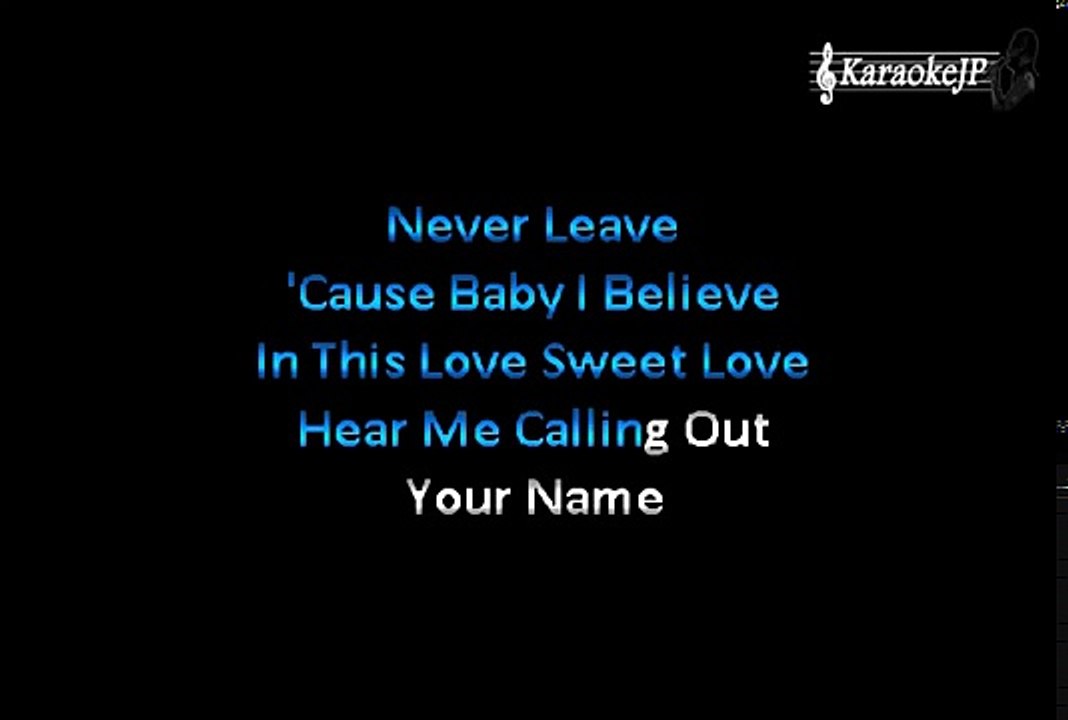 Sweet Love (Karaoke) Anita Baker