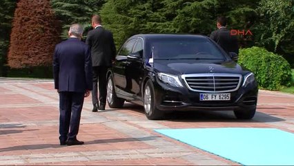 Estonya Başbakanı Ratas, Çankaya Köşkü'nde