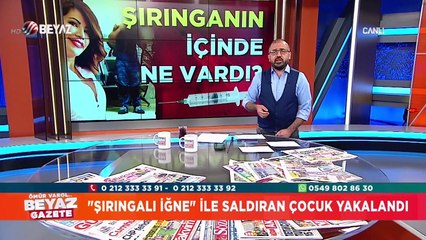 ''Şırıngalı İğne'' ile saldıran çocuk yakalandı
