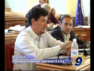 BISCEGLIE | Consiglio Comunale, approvati 8 odg