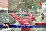 San Isidro: regulan tiempo de uso del parqueo público