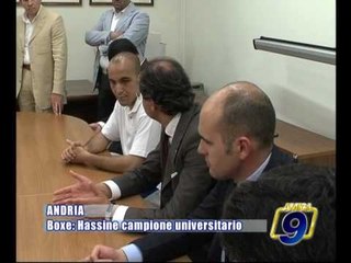 ANDRIA | Boxe, Hassine Habaci campione italiano universitario