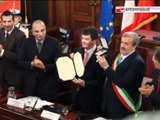 TG 05.08.11 L'Albania consegna a Bari la medaglia dell'accoglienza