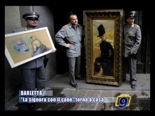 BARLETTA | "La signora con il cane" torna a casa