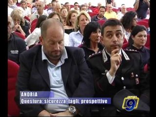 ANDRIA | Questura: sicurezza, tagli, prospettive
