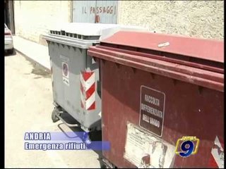 ANDRIA | Emergenza rifiuti