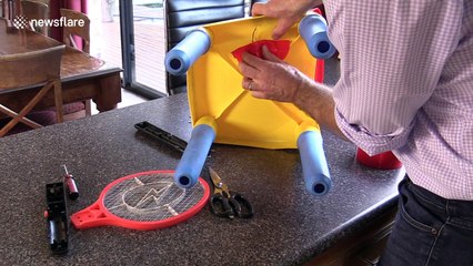 Nutty professor dad electrifies chair to stop daughter rocking on it