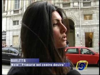 BARLETTA | Mele: "Primarie nel Centro-Destra"