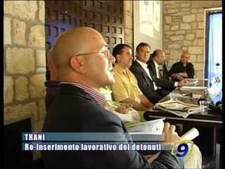 TRANI | Re-inserimento lavorativo dei detenuti