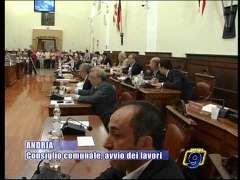 ANDRIA | Consiglio Comunale, avvio dei lavori