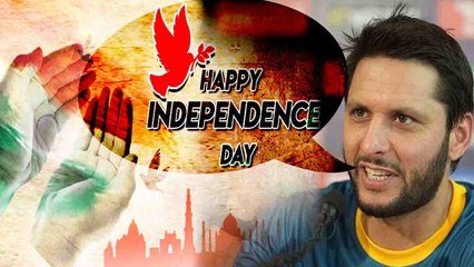 Shahid Afridi ने tweet कर कहा, Happy Independence Day India । वनइंडिया हिंदी
