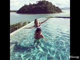 Lisa Haydons Hot Bikini Photos in Italian holiday