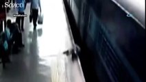 Tren istasyonunda korkunç ölüm