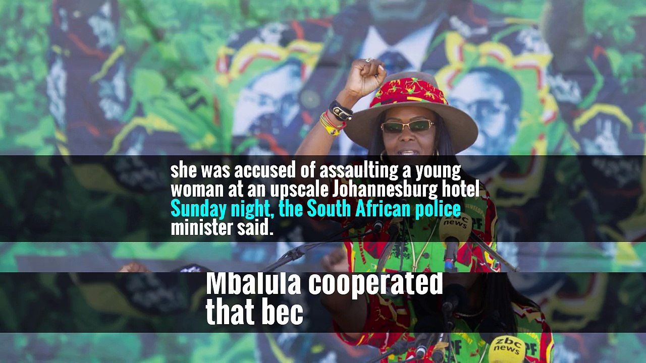 Grace Mugabe Is Accused of Assault at Johannesburg Hotel