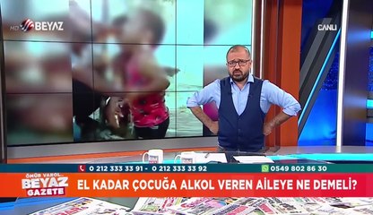 El kadar çocuğa alkol içiren aileye ne demeli?