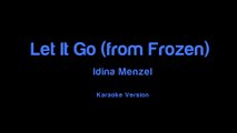Frozen - Let It Go (Idina Menzel) (Karaoke Version)