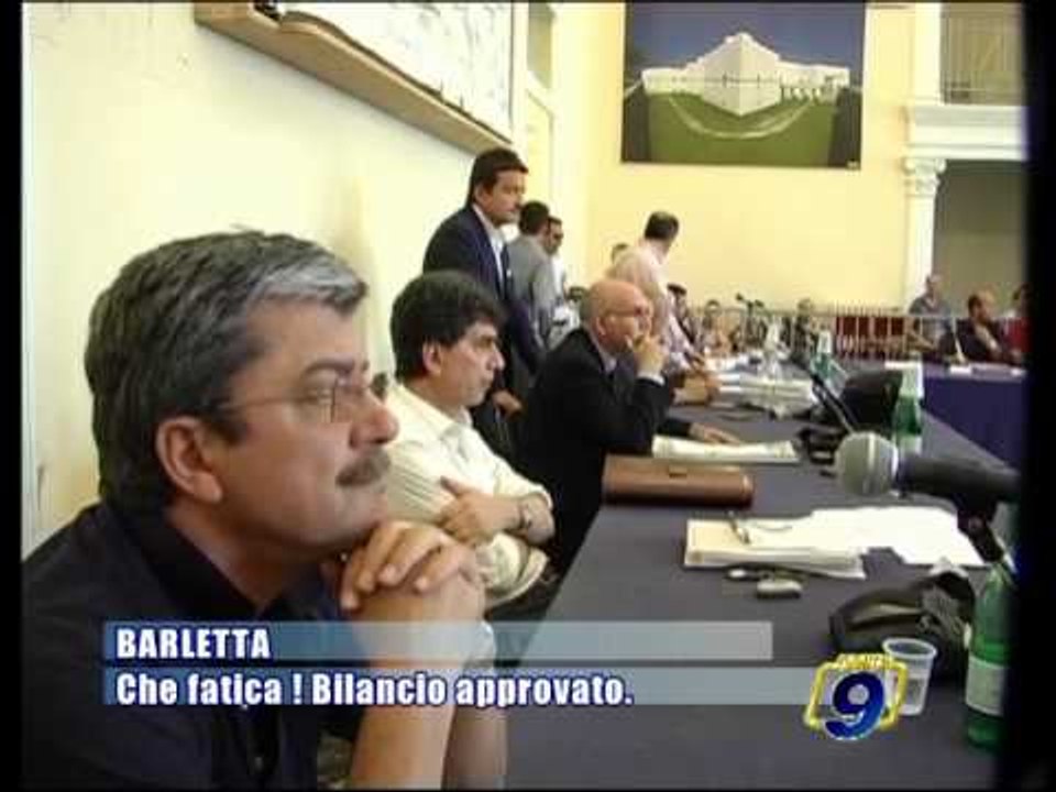 BARLETTA | Arrivata l'approvazione del bilancio