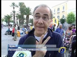 TRANI | Passeggiata in carrozzina