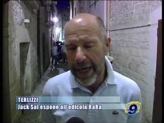 TERLIZZI | Jack Sal espone all'edicola RaRa