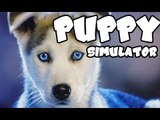 Dog Puppy Simulator (IOS, Android) Gameplay #1 - How can it jump so high ?? -