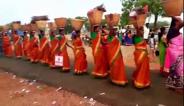 Pon Usilampatti-Poocherithal-Chithirai thiruvizha-P.Usilampatti pongal Rally-Tradition-Temple-2017 New