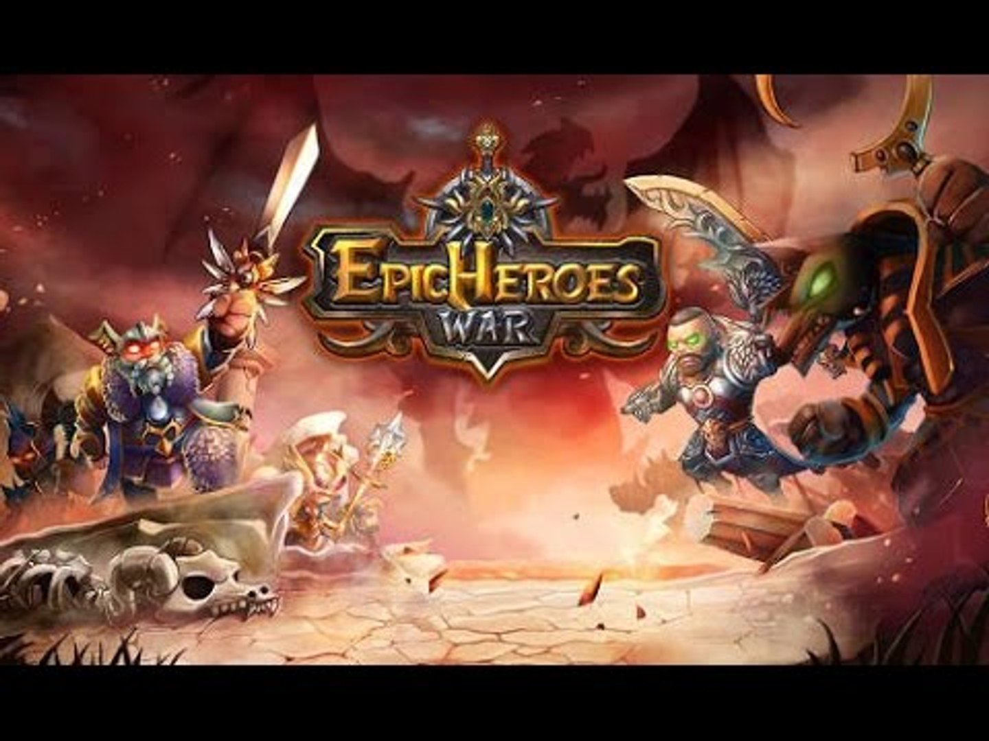 Epic Heroes: War (IOS, Android) Gameplay #1