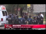 Sicarios ejecutan a hombre en Morelos / Titulares de la tarde