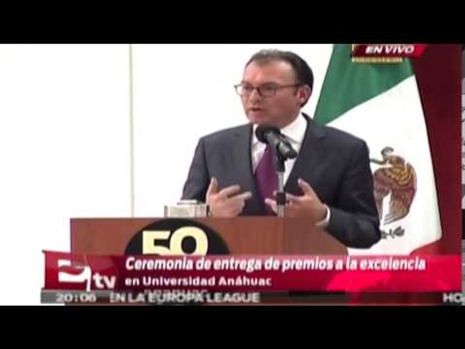 Ceremonia de entrega de premios a la excelencia...