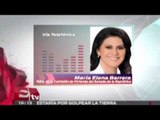 Entrevista a María Elena Barrera, presidenta de la Comisión del Senado de la República