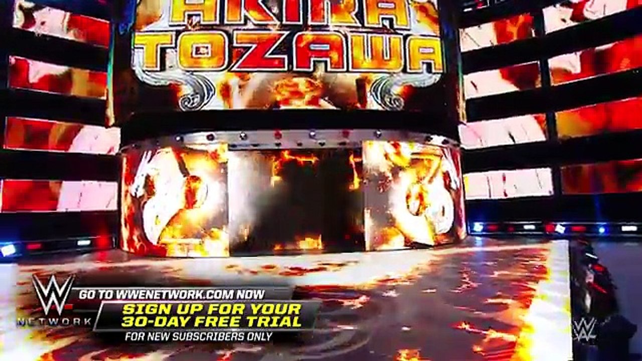 Neville interrupts Akira Tozawa's championship celebration- WWE 205 Live, Aug. 1