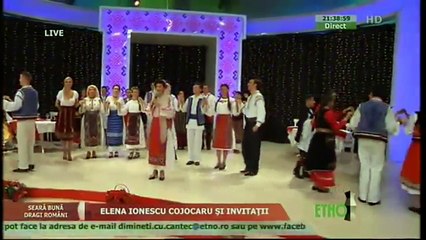 Maria Stinga - Azi e hora mare-n sat - live (Seara buna, dragi romani! - ETNO TV - 24.07.2014)