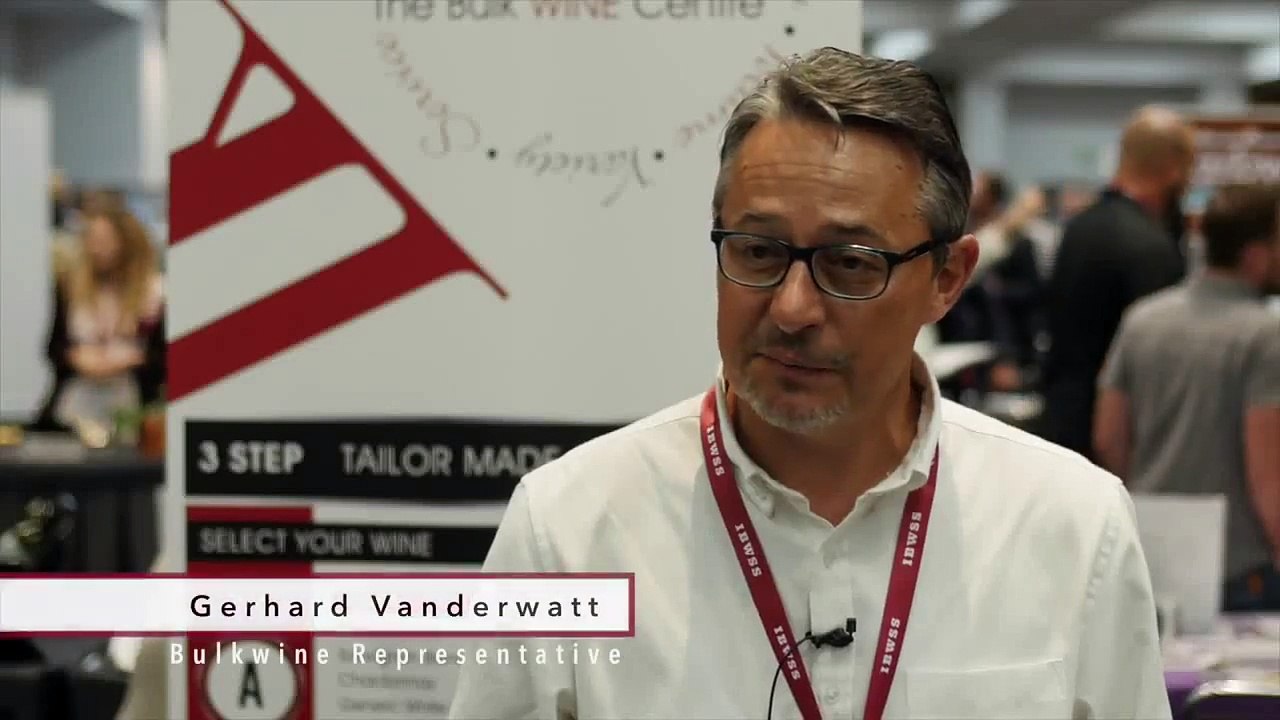 Gerhard Vanderwatt - Bulk Wine Representative at IBWSS SF 2017