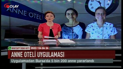 Anne oteli uygulamasına yoğun ilgi (Haber 15 08 2017)