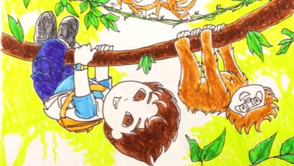 1, 2, 3… Coloriage ! | Go Diego ! | Au pays des singes | Episode entier | NICKELODEON JUNIOR