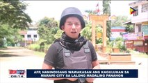 AFP, nanindigang wawakasan ang kaguluhan sa Marawi City sa lalong madaling panahon