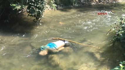 Düzce'de Derede Erkek Cesedi Bulundu