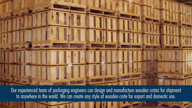 Manufacturer of Custom Wood Crates & Pallets