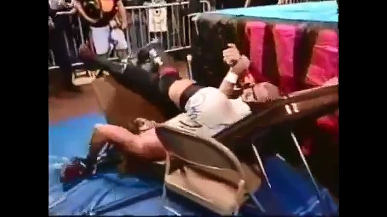 ECW Table Moments