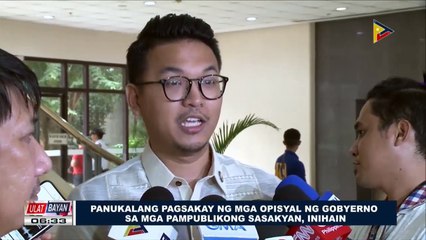 Panukalang pagsakay ng mga opisyal ng gobyerno sa mga pampublikong sasakyan, inihain