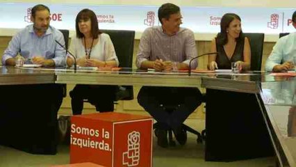 Sánchez preside reunión Comisión Permanente y dirección Grupo Parlamentario PSOE