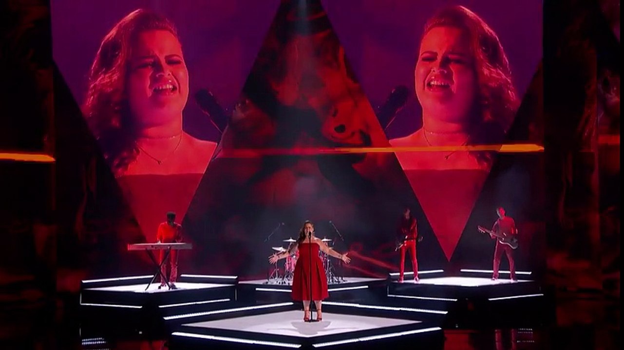 Yoli Mayor- Singer Slays Epic Rendition of Human America's Got Talent 2017