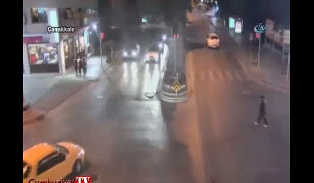 Dalgın yayalar MOBESE’de