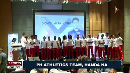 SPORTS BALITA: PH Athletics Team, handa na