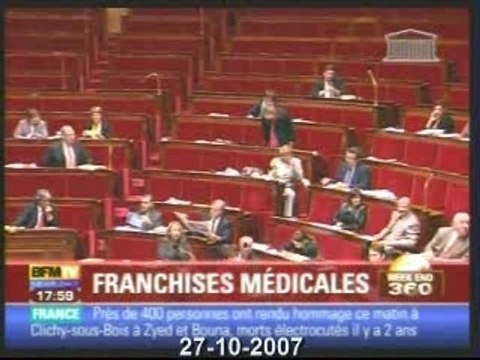 'LES députés' ? ''La majorité des députés' (UMP+NC)' !