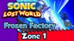 Sonic Lost World (WiiU) Gameplay Walkthrough - Frozen Factory - Zone 1 -