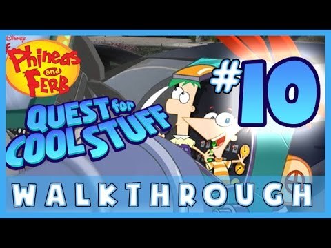 ✔ Phineas and Ferb: Quest for Cool Stuff Walkthrough 100% (X360, Wii, WiiU) Part 10 ✘