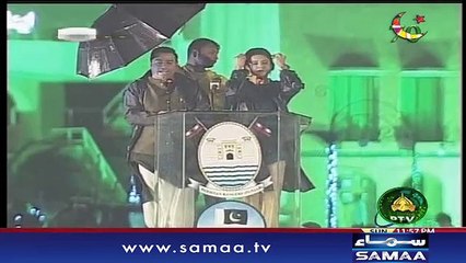 Army chief hoists largest flag of Pakistan at Wagah Border