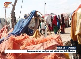 مدينتي...مخيمات النازحين تنتشر في ضواحي مدينة هرجيسا