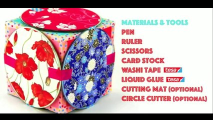 How To Make A Gift Box With Old CD