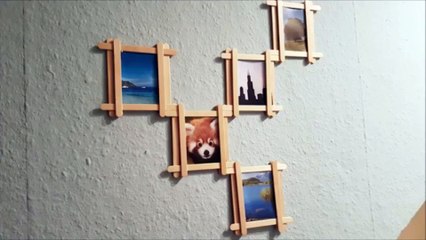 How To Make Picture Frame WIth Ice-cream Sticks